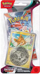 Pokemon Scarlet & Violet 3 Obsidian Flames Checklane Blister (Pawmi) Pokémon Μονές Κάρτες