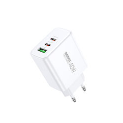 Remax RP-U123 Αντάπτορας 40W Remax RP-U123 Αντάπτορας 40W