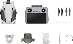 DJI Mini 4 Pro Drone RC2 Controller με Κάμερα 4K 60fps και Χειριστήριο, Συμβατό με Smartphone