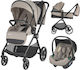 Coccolle Lissia Adjustable 3 in 1 Baby Stroller...