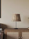 vidaXL Round Lamp Shade Brown with Diameter 20cm