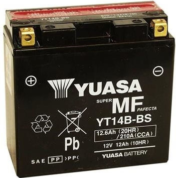 Harris Performance Κλειστού Τύπου Μπαταρία Μοτοσυκλέτας YT14B-4 με Χωρητικότητα 12.6Ah