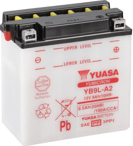 Harris Performance Motorradbatterie mit Kapazität 9.5Ah