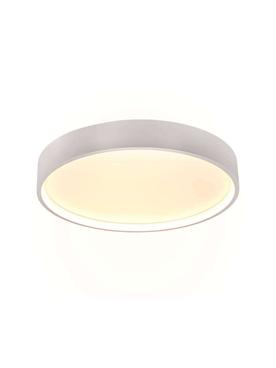 Trio Lighting Modernă Plafonieră de Tavan cu LED Integrat în culoare Alb 45buc