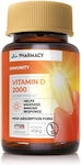 Pharmacy Vitamin D Βιταμίνη 60 μαλακές κάψουλες