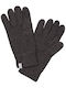 Selected Men's Woolen Gloves Gray