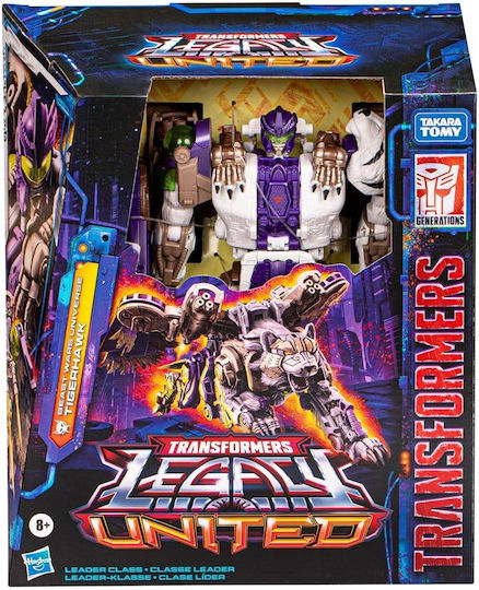 Action Figure Generations Legacy Evolution Leader Class Beast Wars Universe Tigerhawk Transformers 19cm