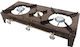 Liquid Gas Countertop Triple Burner
