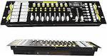 Light4me Dmx 192 Mkii DMX Controller Lichtkonsole mit 192 Steuerkanälen mit Flugkoffer Rack-Montage