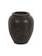 HomeMarkt Διακοσμητικό Βάζο Keramik Sparta Gray 21x21x49cm 1Stück