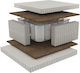 Dunlopillo Celeste Plus Ημίδιπλο Ανατομικό Στρώμα Latex 120x200x26cm με Ανεξάρτητα Ελατήρια