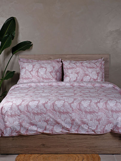 Sunshine Cotton Feelings 2038 Cotton Double Duvet Cover 230x250 Cotton Feelings 2038 Pink