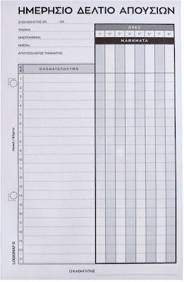 Logigraf Formulare für Schulen 2x50 Blätter 3-3204Α