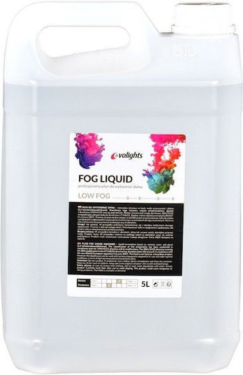 Evolights Течност за дим машини Доставки за мъгла Low Fog 5lt