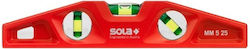 Sola 01331401 Nivel de spirit Din aluminiu Magnetic 25buc cu 5 Ochiuri Sola 01331401 Nivel de spirit Din aluminiu Magnetic 25buc cu 5 Ochiuri