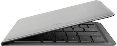 Uniq Forio Ασύρματο Bluetooth Πληκτρολόγιο Αγγλικό US Chalk Grey