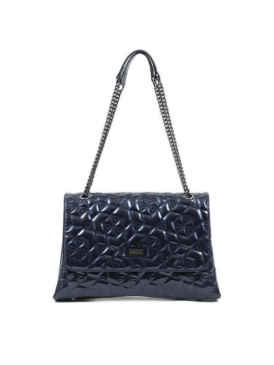 Doca Damen Tasche Schulter Blau