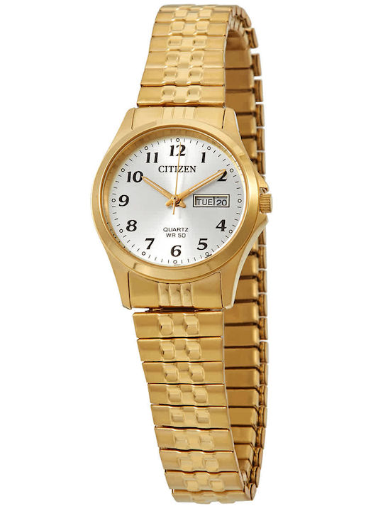 Citizen Women's Watch 26mm Battery with Gold Stainless Steel Bracelet