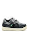 Kalido Παιδικά Sneakers με Σκρατς Μαύρα