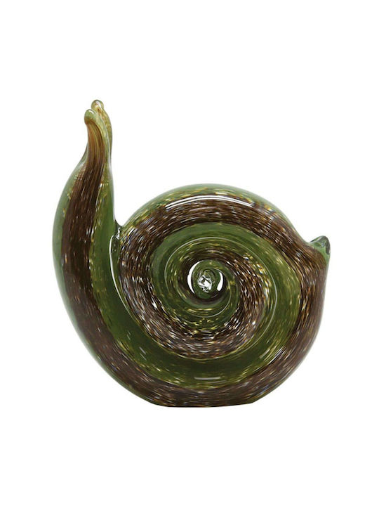Marhome Decorative Snail made of Glass 14.5x4.5x14cm 1pcs