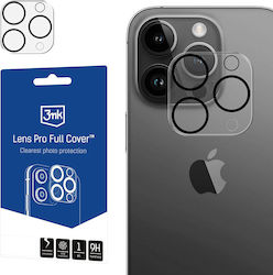 3MK Lens Pro Full Cover Протектор за камера Закалено стъкло Transparent за iPhone 11