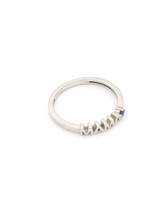 Metrongold Women's White Gold 14K Ring