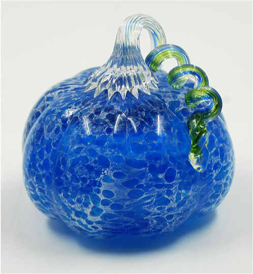 Royal Art Collection Dekorative Kürbis aus Glas 1Stück