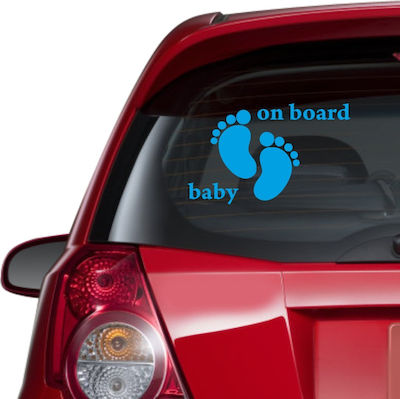 Pegasus Semn Baby on Board cu Autocolant