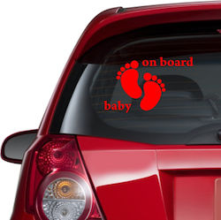 Pegasus Semn Baby on Board cu Autocolant