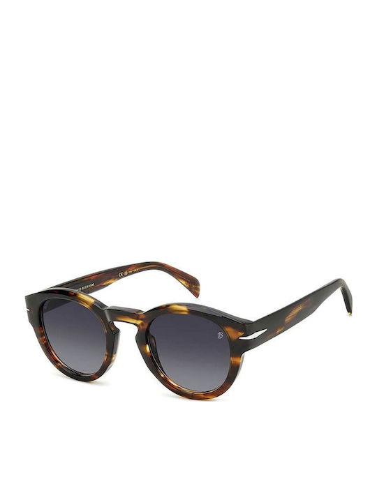 David Beckham Db Unisex Γυαλιά Ηλίου με Καφέ Κο...
