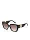 Marc Jacobs Women's Sunglasses with Black Horn-Rimmed Frame and Black Gradient Lenses MARC 687/S 807HA