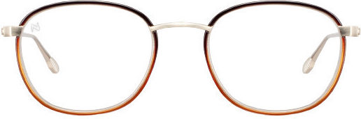 Nooz Rama Metalică Pentru Femei Maro Tortoise +1.50