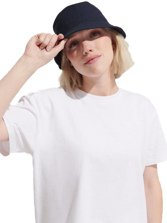 Sol's Γυναικείο Ψάθινο Καπέλο Bucket Navy Μπλε