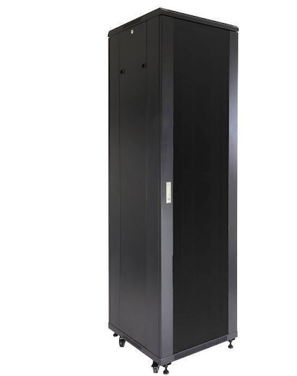 Επιδαπέδια Καμπίνα Rack 22U 60x60x116cm Μαύρο 66226622