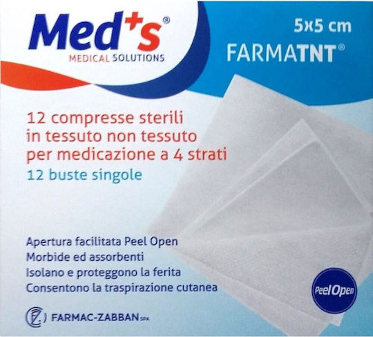 Med's Sterile Gazen 5x5cm 12pcs