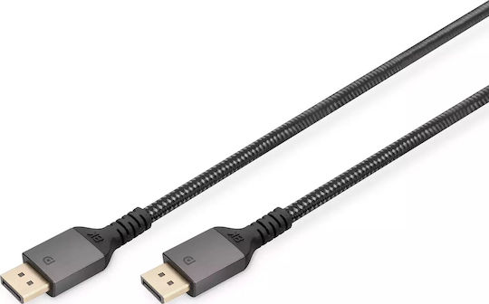 Digitus Cablu DisplayPort male - DisplayPort male 2m Negru