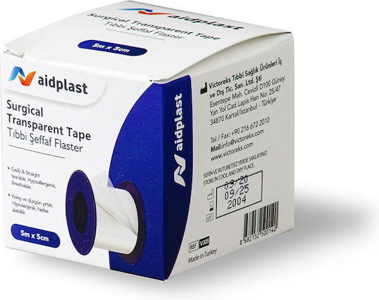Victoreks Durchsichtig Verbandband 2.5cm x 9.14m