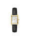 Bulova Watch with Gold Leather Strap