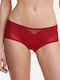 Chantelle Damen Boxer Rot