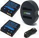 Wasabi KIT-BB-BH125C Charger για Ricoh
