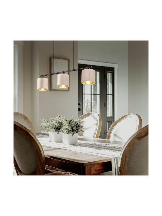 Trio Lighting Висящо Осветително Тяло Бежов Rail