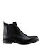 Leder Schwarz Herrenstiefel