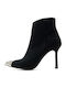 Suede Women's Ankle Boots Black