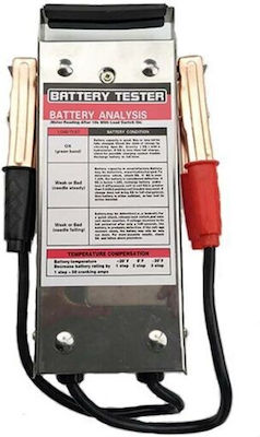 Analog Battery Tester with Crocodile Clips JG989