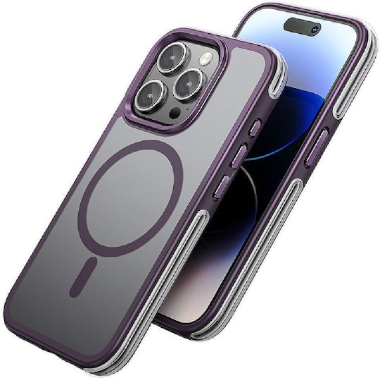 Hoco Flexible Airbag Back Cover Σιλικόνης Μωβ (iPhone 15 Pro)