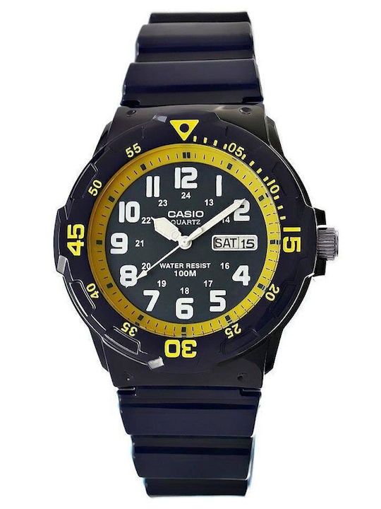 Casio Herrenuhr 43mm Batterie mit Metallarmband