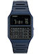 Casio Vintage Edgy Digital Herrenuhr 12mm Batterie mit Metallarmband