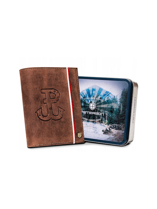 Leather Men's Wallet Cards with RFID