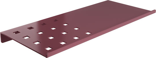 Pam & Co An der Wand montiert Badezimmerregal Metallisch 28x28x1cm Blau