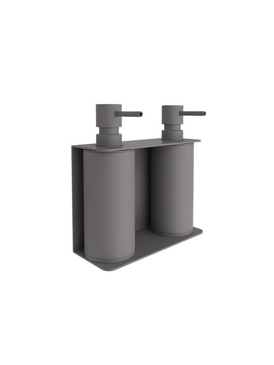 Pam & Co Montat pe perete Dispenser Plastic Gri